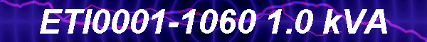 ETI0001-1060 1.0 kVA