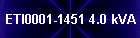 ETI0001-1451 4.0 kVA