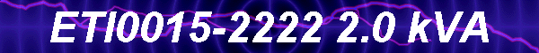 ETI0015-2222 2.0 kVA